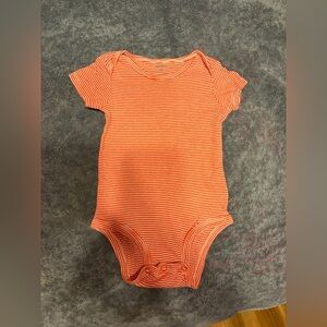 Red Striped Kids One Piece